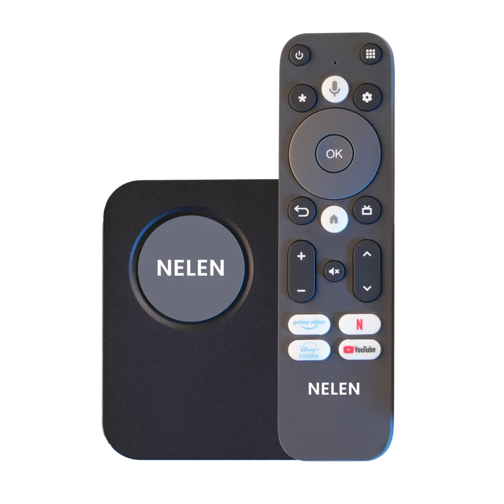 Nelen RDK 4K box and remote